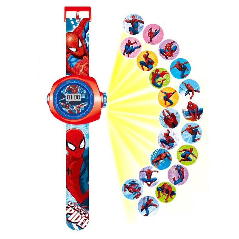 Kids Cartoon Projection Display Digital watch