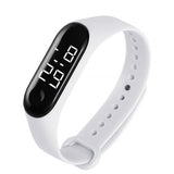 Children Fashion Sports Watch White