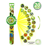 Kids Cartoon Projection Display Digital watch