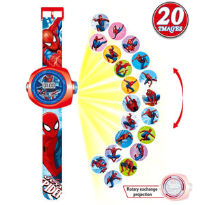 Kids Cartoon Projection Display Digital watch