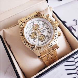 Breitling Mens Luxury Mechanical Wristwatch