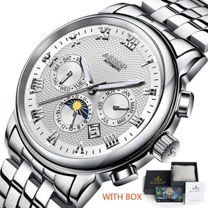 Luxury Men Stainless Steel Watch