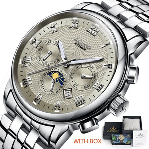 Luxury Men Stainless Steel Watch