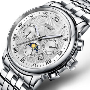 Luxury Men Stainless Steel Watch