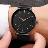 Luxury Women Stainless Steel Bracelet Casual Quartz Wrist Watch