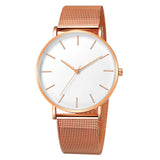 Luxury Women Stainless Steel Bracelet Casual Quartz Wrist Watch