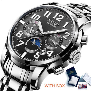 Men Automatic Waterproof Wristwatch