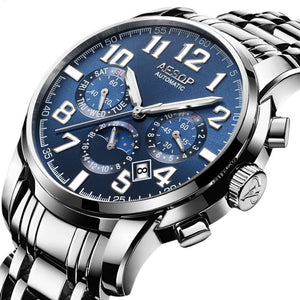 Men Automatic Waterproof Wristwatch