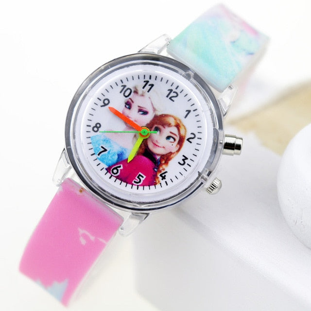 Princess Elsa Children LED Watch