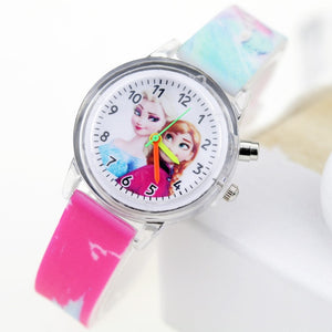 Princess Elsa Children LED Watch