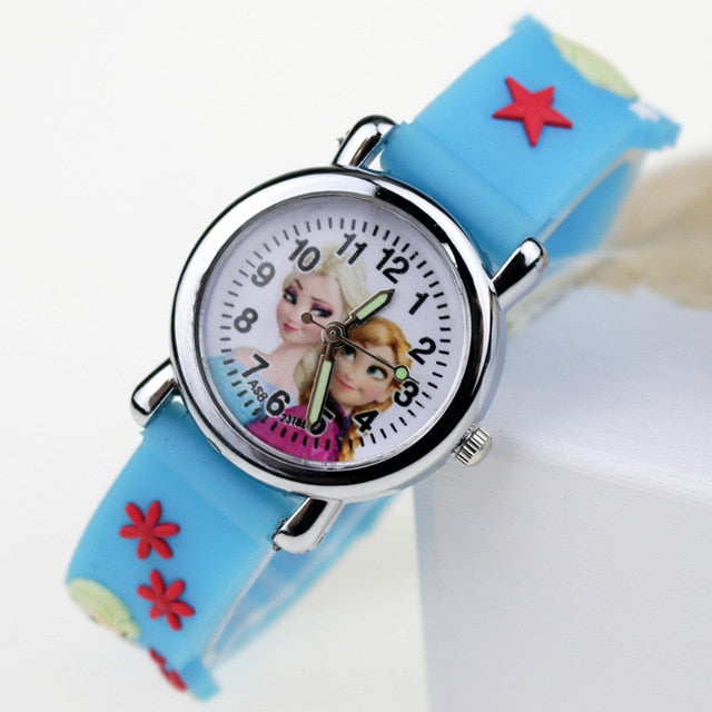 Princess Elsa Children LED Watch