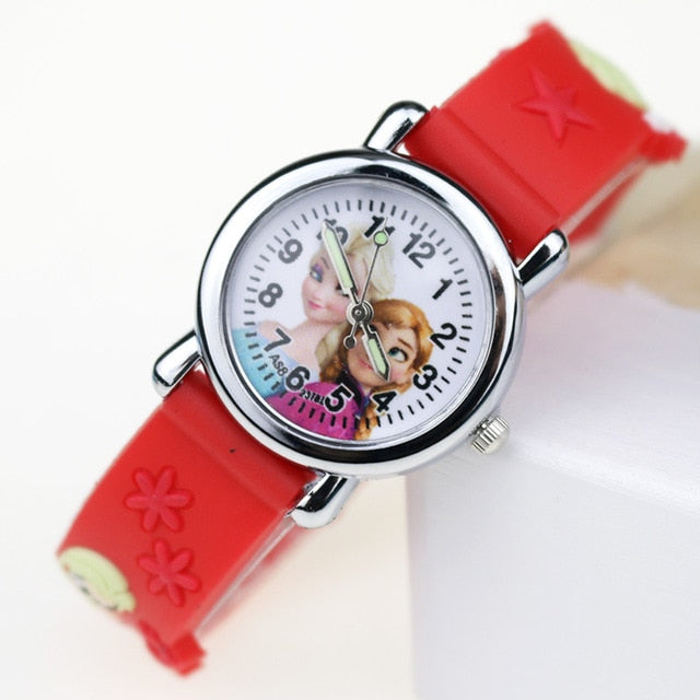 Princess Elsa Children LED Watch