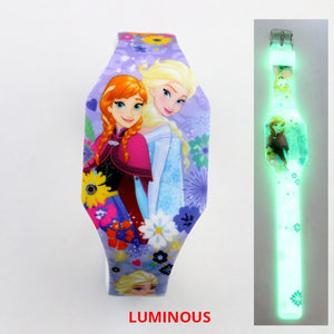 NEW Luminous Cartoon Pattern Children LED Watch