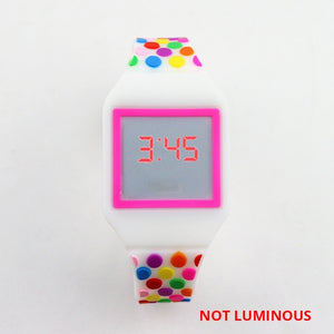 NEW Luminous Cartoon Pattern Children LED Watch