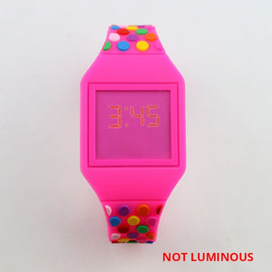 NEW Luminous Cartoon Pattern Children LED Watch