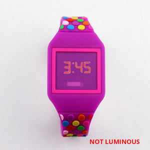 NEW Luminous Cartoon Pattern Children LED Watch