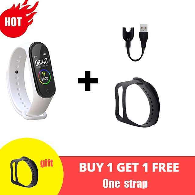 M4 Smart Silicone women Wristband Sport Watch