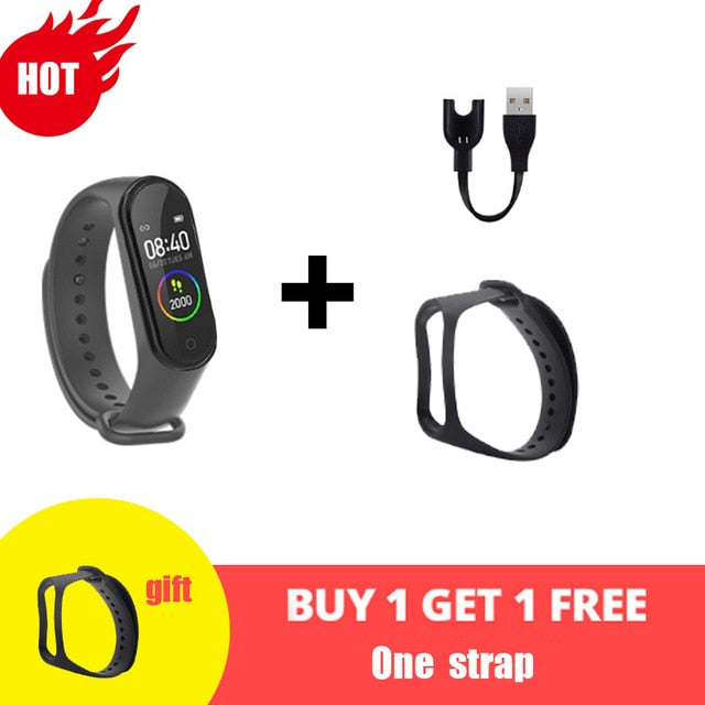 M4 Smart Silicone women Wristband Sport Watch