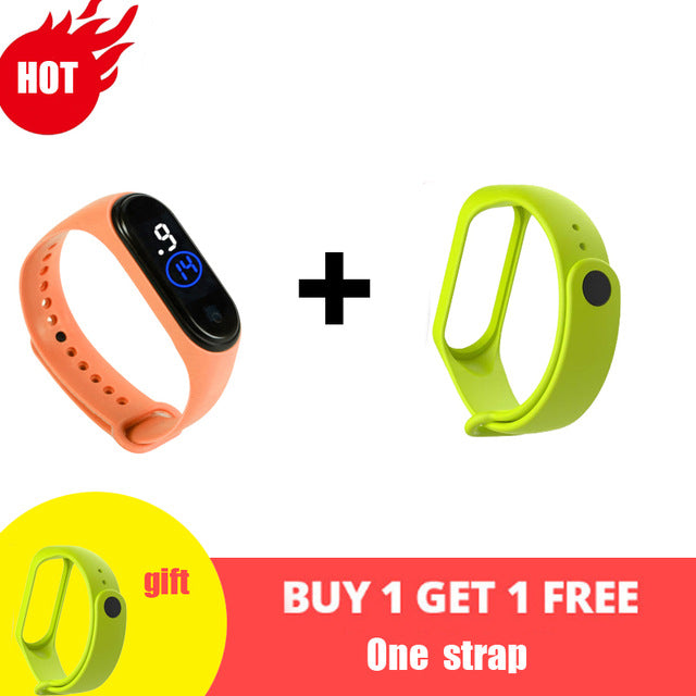 M4 Smart Silicone women Wristband Sport Watch