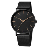 Luxury Men Ultra-thin Stainless Steel Watch