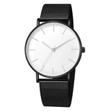 Luxury Men Ultra-thin Stainless Steel Watch