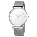 Luxury Men Ultra-thin Stainless Steel Watch