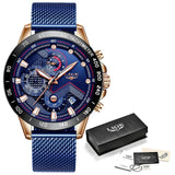 Mens fashion Stainless Steel Quartz Watch